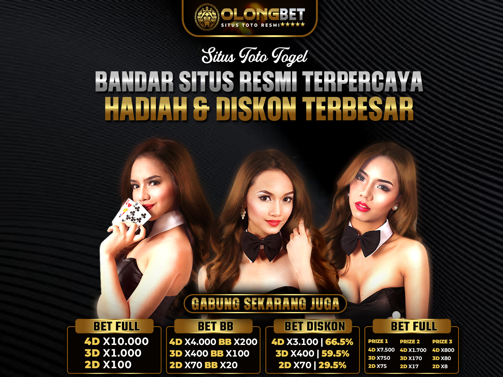 OLONGBET : BANDAR SITUS TOGEL TOTO 4D RESMI AMAN DAN TERPERCAYA DENGAN HADIAH TERBESAR BET 100 PERAK